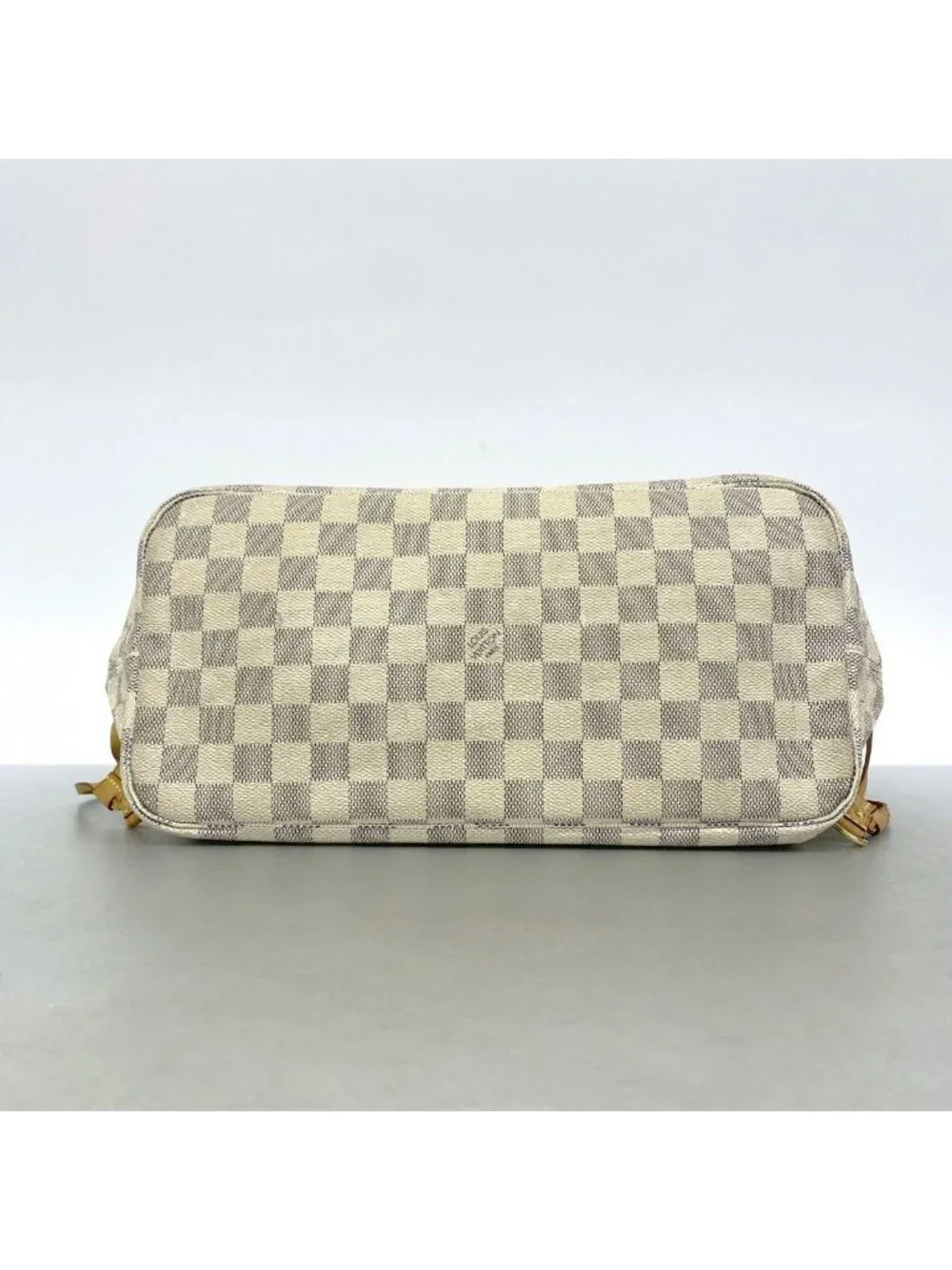 Louis Vuitton Tote Damier Azur Neverfull MM White